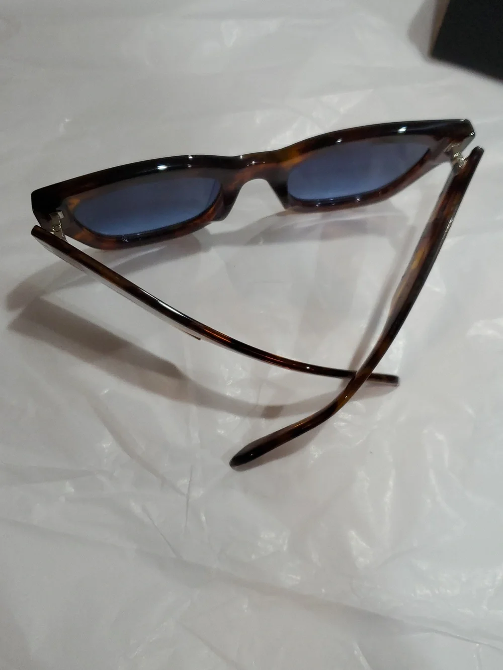 Quay Australia By The Way brown tortoiseshell fade lenses Oversized Sunglasses